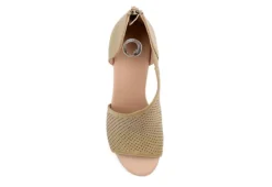 Journee Collection Womens Aretha Wedge Sandal - Taupe -Heydude Shoes Store US 01 102155 05