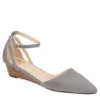 Journee Collection Womens Arkie Pump - Grey 2 Journee Collection Womens Arkie Pump - Grey -Heydude Shoes Store US 01 102158 00