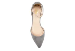Journee Collection Womens Arkie Pump - Grey -Heydude Shoes Store US 01 102158 05