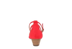 Journee Collection Womens Arkie Pump - Red -Heydude Shoes Store US 01 102160 04