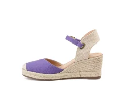 Journee Collection Womens Ashlyn Wedge Sandal - Purple -Heydude Shoes Store US 01 102163 03