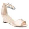 Journee Collection Womens Connor Wedge Sandal - Off White -Heydude Shoes Store US 01 102217 00