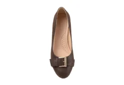 Journee Collection Womens Graysn Wedge Pump - Brown -Heydude Shoes Store US 01 102243 05