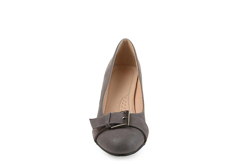 Journee Collection Womens Graysn Pump - Grey 5 Journee Collection Womens Graysn Pump - Grey - Image 3