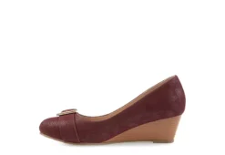 Journee Collection Womens Graysn Pump - Wine -Heydude Shoes Store US 01 102246 03