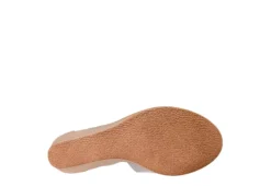 Journee Collection Womens Kedzie Wedge Sandal - Grey -Heydude Shoes Store US 01 102267 06