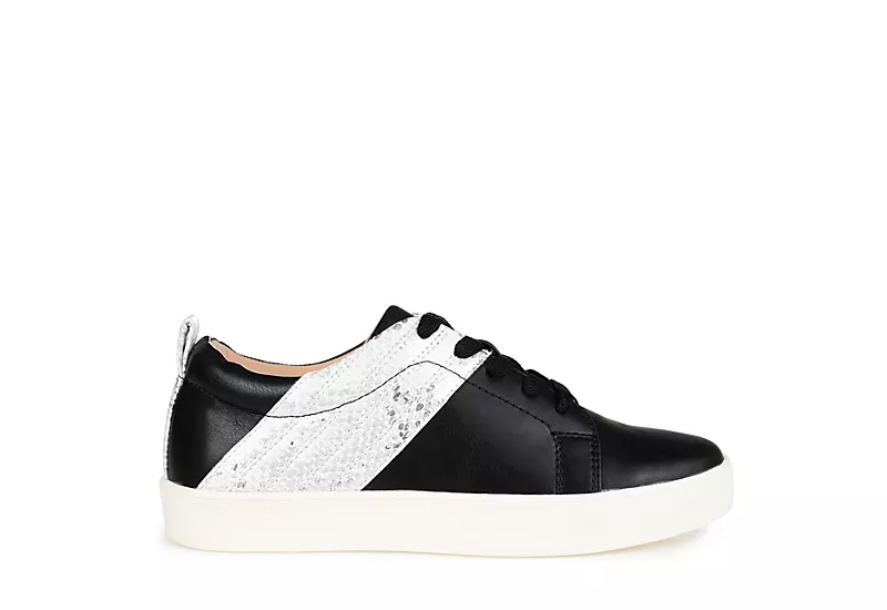 Journee Collection Womens Raaye Sneaker - Black 4 Journee Collection Womens Raaye Sneaker - Black - Image 2