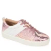 Journee Collection Womens Raaye Sneaker - Pink -Heydude Shoes Store US 01 103191 00