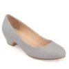 Journee Collection Womens Saar Pump - Grey 1 Journee Collection Womens Saar Pump - Grey -Heydude Shoes Store US 01 103355 00