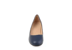 Journee Collection Womens Saar Pump - Navy -Heydude Shoes Store US 01 103356 02
