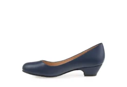 Journee Collection Womens Saar Pump - Navy -Heydude Shoes Store US 01 103356 03