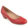 Journee Collection Womens Saar Pump - Red -Heydude Shoes Store US 01 103358 00