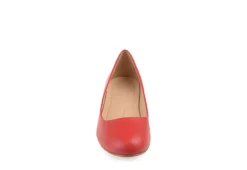 Journee Collection Womens Saar Pump - Red -Heydude Shoes Store US 01 103358 02