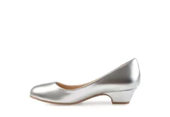 Journee Collection Womens Saar Pump - Silver -Heydude Shoes Store US 01 103359 03
