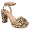 Journee Collection Womens Nairri Platform Sandal - Leopard 1 Journee Collection Womens Nairri Platform Sandal - Leopard -Heydude Shoes Store US 01 103510 00