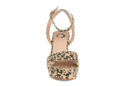 Journee Collection Womens Nairri Platform Sandal - Leopard -Heydude Shoes Store US 01 103510 02
