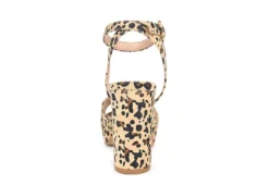 Journee Collection Womens Nairri Platform Sandal - Leopard -Heydude Shoes Store US 01 103510 04