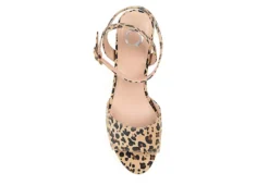 Journee Collection Womens Nairri Platform Sandal - Leopard -Heydude Shoes Store US 01 103510 05