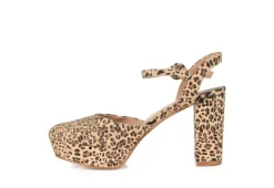 Journee Collection Womens Roslynn Platform Pump - Leopard -Heydude Shoes Store US 01 103526 03