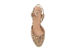 Journee Collection Womens Roslynn Platform Pump - Leopard -Heydude Shoes Store US 01 103526 05