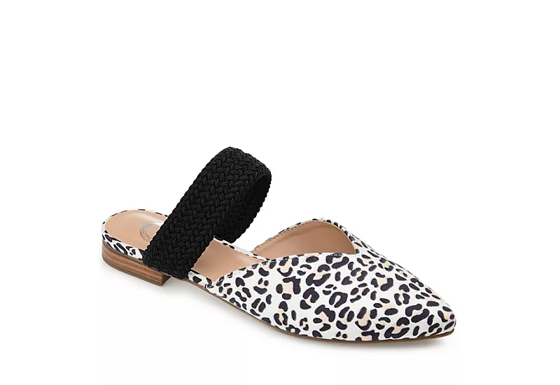 Journee Collection Womens Roxeene Flat - Leopard 3 Journee Collection Womens Roxeene Flat - Leopard