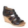 Rockport Womens Briah Gladiator Sandal - Black -Heydude Shoes Store US 01 103833 00