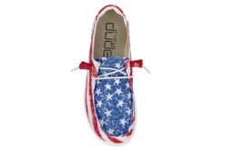 Heydude Womens Wendy Slip On Sneaker - Red -Heydude Shoes Store US 01 104700 05