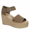 Michael By Michael Shannon Womens Giulia Wedge Sandal - Taupe -Heydude Shoes Store US 01 105204 00