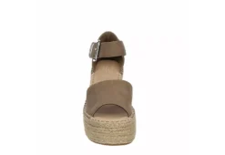 Michael By Michael Shannon Womens Giulia Wedge Sandal - Taupe -Heydude Shoes Store US 01 105204 02