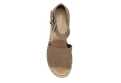 Michael By Michael Shannon Womens Giulia Wedge Sandal - Taupe -Heydude Shoes Store US 01 105204 05