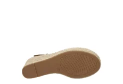 Michael By Michael Shannon Womens Giulia Wedge Sandal - Taupe -Heydude Shoes Store US 01 105204 06
