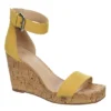 Xappeal Womens Amora Wedge Sandal - Yellow 1 Xappeal Womens Amora Wedge Sandal - Yellow -Heydude Shoes Store US 01 105215 00