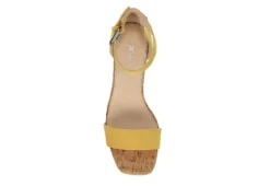 Xappeal Womens Amora Wedge Sandal - Yellow -Heydude Shoes Store US 01 105215 05