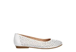 Mootsies Tootsies Womens Belva Flat - White -Heydude Shoes Store US 01 105350 01