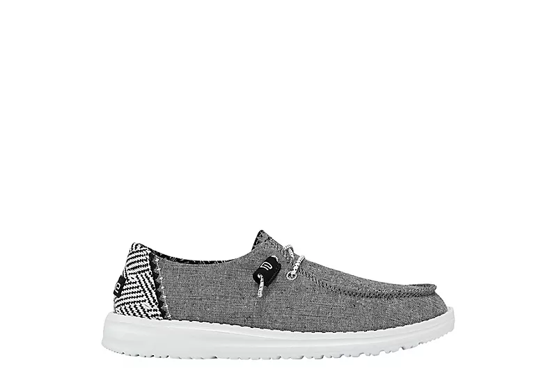 Heydude Womens Wendy Slip On Sneaker - Dark Grey 4 Heydude Womens Wendy Slip On Sneaker - Dark Grey - Image 2