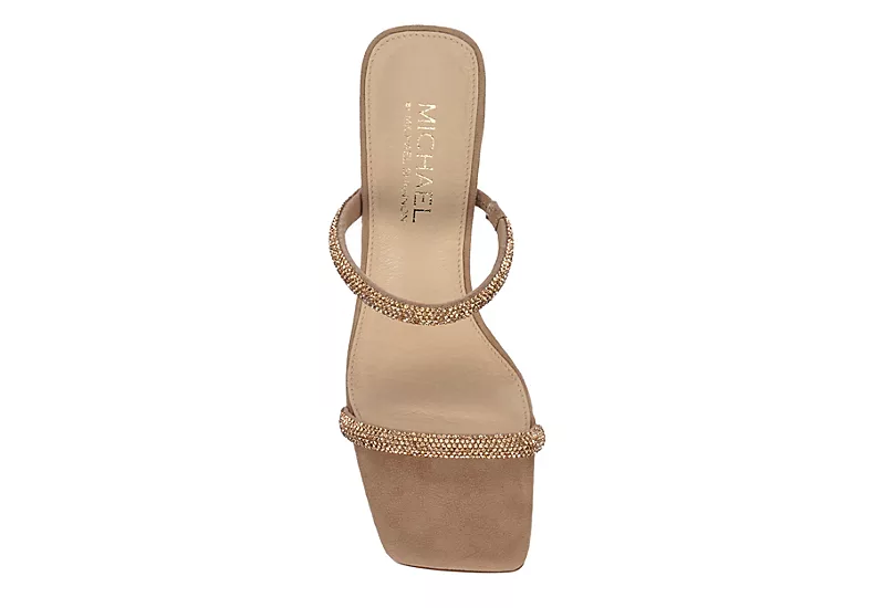 Michael By Michael Shannon Womens Dionne Slide Sandal - Blush 8 Michael By Michael Shannon Womens Dionne Slide Sandal - Blush - Image 6