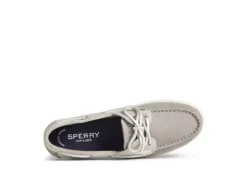 Sperry Womens Coastfish 2-eye Boat Shoe - Pale Grey -Heydude Shoes Store US 01 105709 04