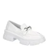 Steve Madden Womens Trifecta Loafer - White -Heydude Shoes Store US 01 105877 00