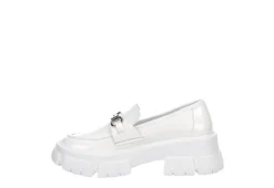 Steve Madden Womens Trifecta Loafer - White -Heydude Shoes Store US 01 105877 03