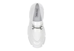 Steve Madden Womens Trifecta Loafer - White -Heydude Shoes Store US 01 105877 05