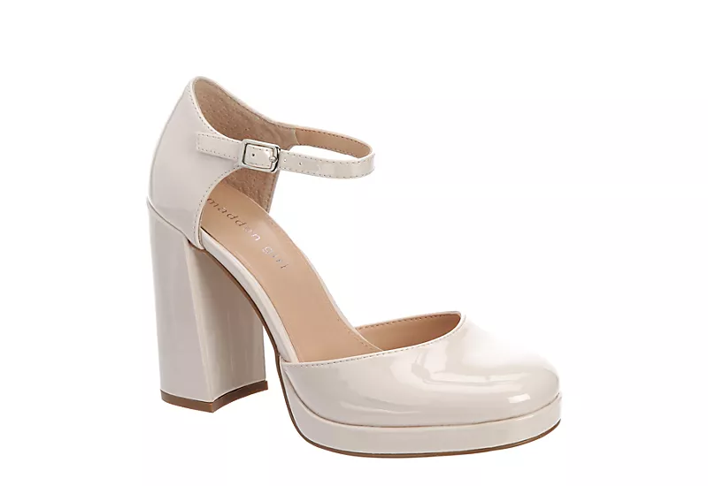 Madden Girl Womens Unaa Pump - Bone 3 Madden Girl Womens Unaa Pump - Bone