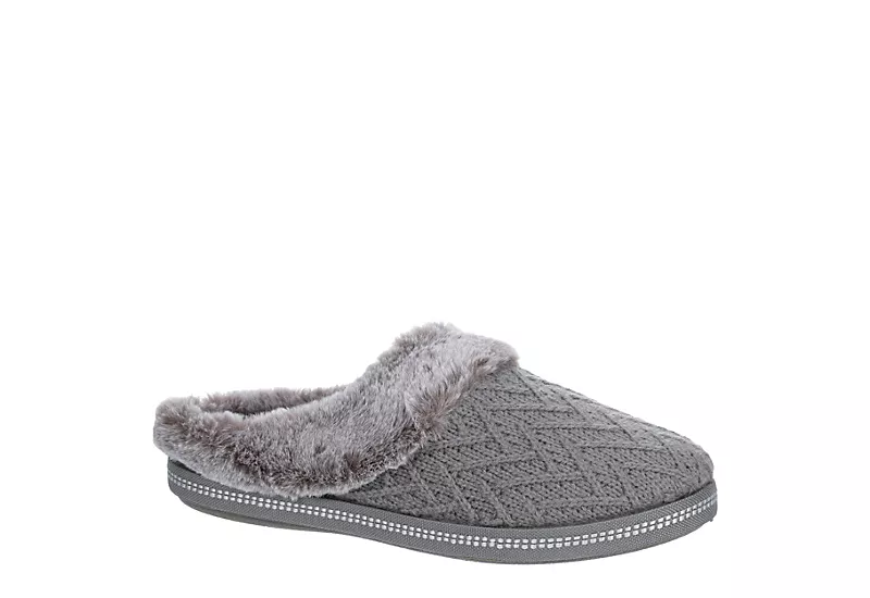 Skechers Womens Cozy Campfire Home Essential Slipper - Grey 3 Skechers Womens Cozy Campfire Home Essential Slipper - Grey