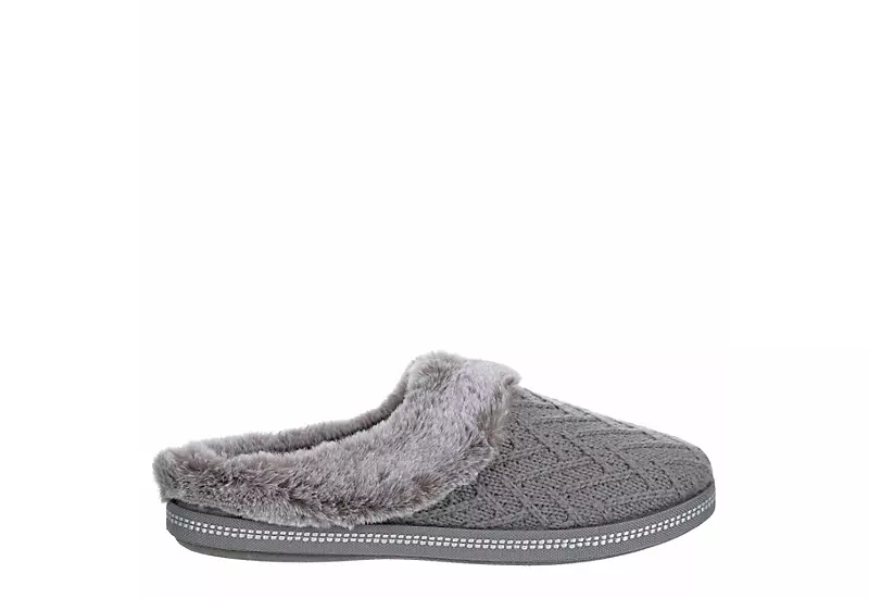 Skechers Womens Cozy Campfire Home Essential Slipper - Grey 4 Skechers Womens Cozy Campfire Home Essential Slipper - Grey - Image 2