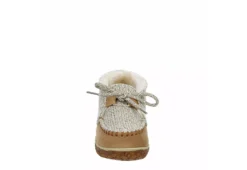 Minnetonka Womens Jenn Bootie Slipper - Tan -Heydude Shoes Store US 01 106040 02