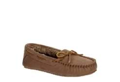 Minnetonka Womens Marj Moc Slipper - Chocolate
