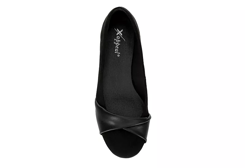 Xappeal Womens Lillian Flat - Black 8 Xappeal Womens Lillian Flat - Black - Image 6