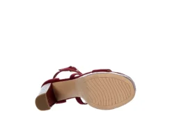 Limelight Womens Lainey Platform Sandal - Wine -Heydude Shoes Store US 01 106134 06