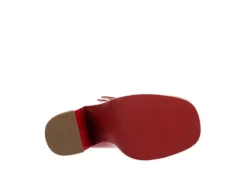 Steve Madden Womens Twice Pump - Red -Heydude Shoes Store US 01 106225 06