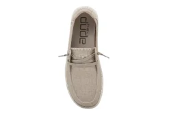 Heydude Womens Wendy Slip On Sneaker - Taupe -Heydude Shoes Store US 01 106247 04