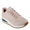 Skechers Womens Uno 2 Sneaker - Blush -Heydude Shoes Store US 01 106279 00